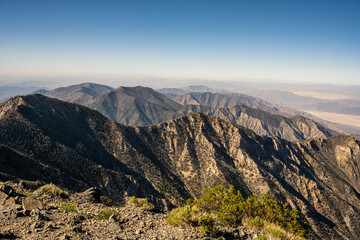 Layers of Barren Mountains In Death Valley