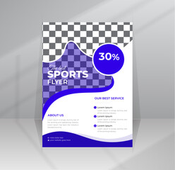 Sports Event League Competition Promotion for Advertise Tournament Banner, Posters, Flyer, Vector, Illustration Design