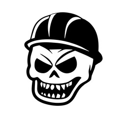 Skull Worker Helmet