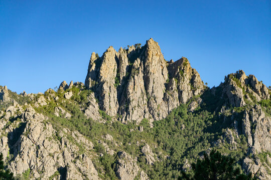 Mont Kyrie Eleison. Ghisoni, Corse.