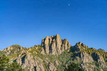 Mont Kyrie Eleison. Ghisoni, Corse.