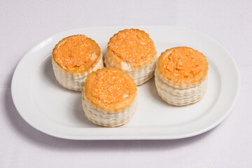 Volovan is a savory snack.