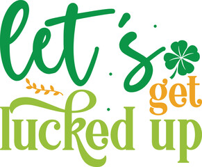 Naklejka premium St. Patrick's Day Svg Design