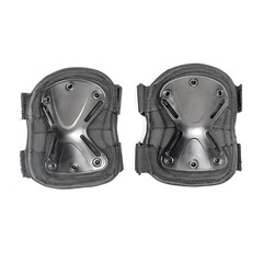 Plastic knee pads for the military on a white background © Todayphoto