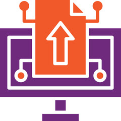 File sharing Vector Icon Design Illustration