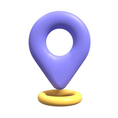 Illustration of a gps with aesthetic colors suitable for web, apk or additional ornaments for your project