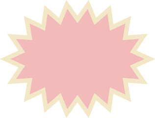 cute abstract shape illustration decoration