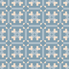 seamless geometric pattern with light ornament