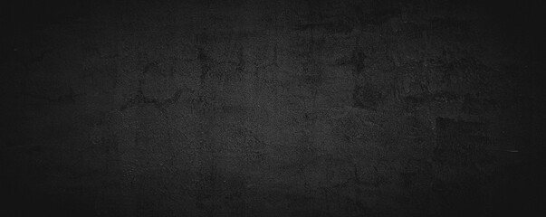 Obraz na płótnie Canvas Abstract black grunge wall texture background