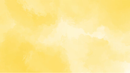 Yellow watercolor background for textures backgrounds and web banners design