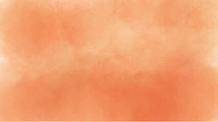 Orange watercolor background for textures backgrounds and web banners design