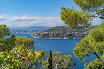 Fototapeta premium Vue de Saint Jean Cap Ferrat