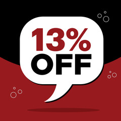 sale discount 13% off balloon