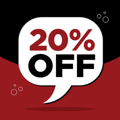 sale discount 20% off