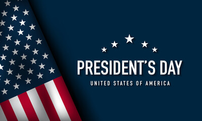 President’s Day Background Design.