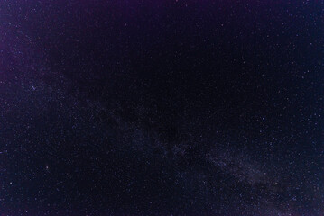 Obraz na płótnie Canvas Stars and the Milky Way. Background. Finland.