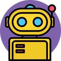 Robot Vector Icon
