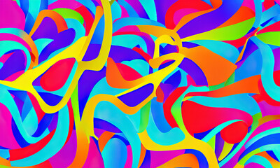 abstract colorful bright background