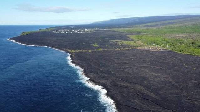 Hawaii- Volcanos Aerial Footage