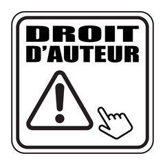 Logo droit d'auteur.