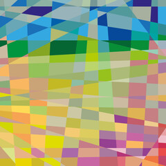 cortes geom&eacute;tricos de color