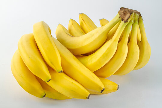 Pl&aacute;tanos maduros amarillos