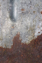 rusted and corroded metal surface