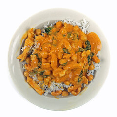 Cremiges Hähnchencurry