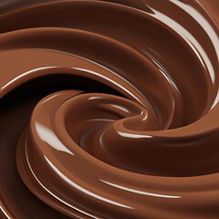 Astonishing chocolate swirl