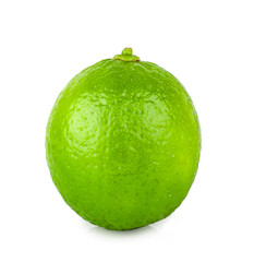 Lime isolated on a white background