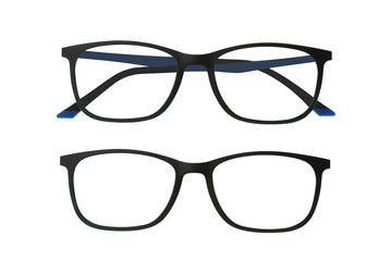 Group of frame eye black glasses 