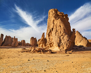 Fototapeta Sahara Desert, Tassili N'Ajjer, Algeria obraz