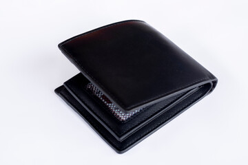 black wallet