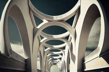 Three-dimensional structure of the bridge