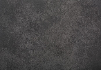 Dark gray drawn abstract background with light texture, horizontal