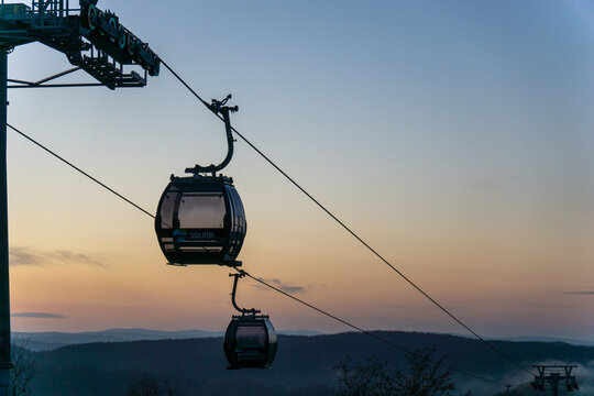 cable car in Solina