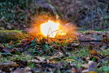 Böller Explosion