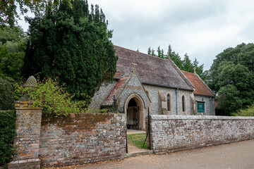 view of All Saints Church Hinton Ampner Hampshire England	
