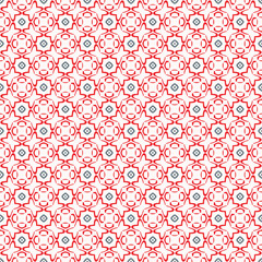 Multi color seamless abstract pattern. Background and backdrop. Multi Colored. Colorful ornamental design. Colored mosaic ornaments. Vector graphic illustration. EPS10.