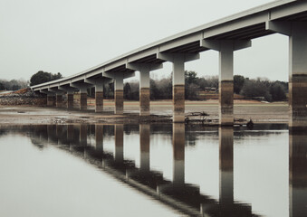 Bridge going over the river