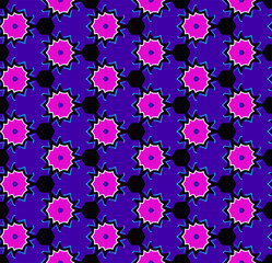 Multi color seamless abstract pattern. Background and backdrop. Multi Colored. Colorful ornamental design. Colored mosaic ornaments. Vector graphic illustration. EPS10.