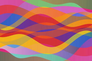 abstract colorful background design vector with bright colors pallet