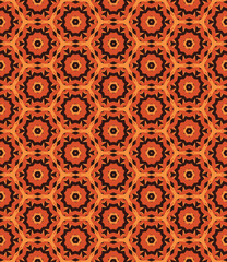Multi color seamless abstract pattern. Background and backdrop. Multi Colored. Colorful ornamental design. Colored mosaic ornaments. Vector graphic illustration. EPS10.