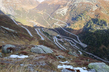 The Grimsel Pass is a mountain pass in Switzerland, crossing the Bernese Alps at an elevation of...