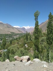 Fototapeta na wymiar Yasin Valley, Gilgit-Baltistan, Pakistan