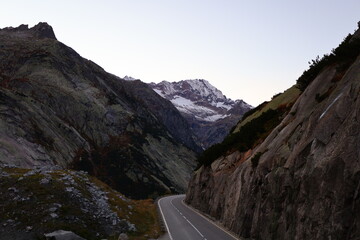 The Grimsel Pass is a mountain pass in Switzerland, crossing the Bernese Alps at an elevation of 2,164 metres