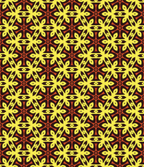 Multi color seamless abstract pattern. Background and backdrop. Multi Colored. Colorful ornamental design. Colored mosaic ornaments. Vector graphic illustration. EPS10.