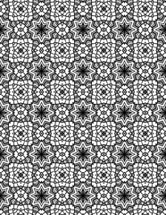 Black and white abstract geometric pattern