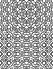 Black and white abstract geometric pattern