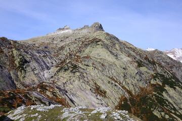 The Grimsel Pass is a mountain pass in Switzerland, crossing the Bernese Alps at an elevation of 2,164 metres